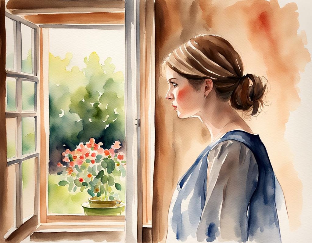 Art of Watercolor Portraits with Tips from Renowned Artists - example of portrait